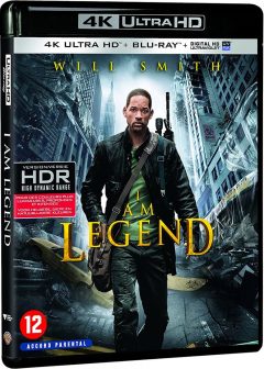 Je suis une légende (2007) de Francis Lawrence - Packshot Blu-ray 4K Ultra HD