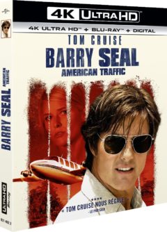 Barry Seal : American Traffic (2017) de Doug Liman - Packshot Blu-ray 4K Ultra HD