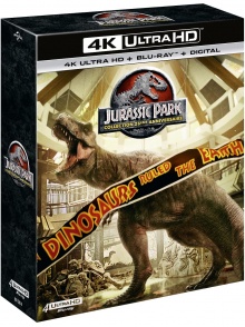 Jurassic Park - Collection 25ème anniversaire - Packshot Blu-ray 4K Ultra HD