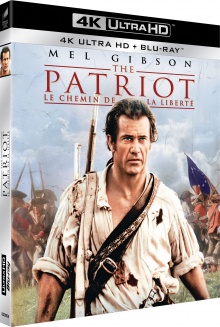 The Patriot : Le chemin de la liberté (2000) de Roland Emmerich - Packshot Blu-ray 4K Ultra HD