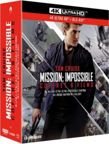 Mission : Impossible - Coffret 6 Films - Edition Spéciale Fnac - Packshot Blu-ray 4K Ultra HD