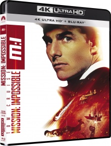 Mission : Impossible (1996) de Brian De Palma – Packshot Blu-ray 4K Ultra HD