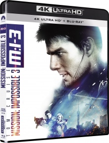 M:I:III - Mission : Impossible 3 (2006) de J.J. Abrams – Packshot Blu-ray 4K Ultra HD