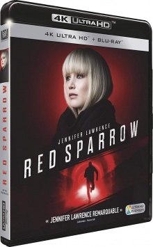 Red Sparrow (2018) de Francis Lawrence – Packshot Blu-ray 4K Ultra HD