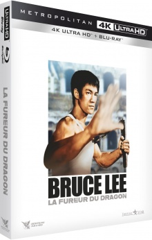 La Fureur du dragon (1972) de Bruce Lee – Packshot Blu-ray 4K Ultra HD