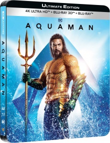 Aquaman (2018) de James Wan – Packshot Blu-ray 4K Ultra HD