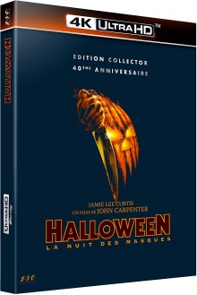 Halloween (1978) de John Carpenter- Packshot Blu-ray 4K Ultra HD
