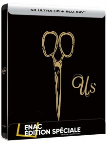 Us (2019) de Jordan Peele - Steelbook Édition Spéciale Fnac - Packshot Blu-ray 4K Ultra HD