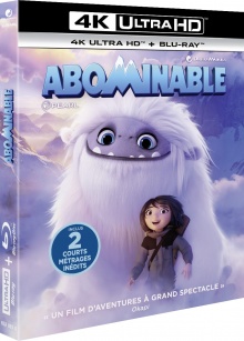 Abominable (2019) de Jill Culton et Todd Wilderman – Packshot Blu-ray 4K Ultra HD