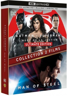 Batman v Superman + Man of Steel - Packshot Blu-ray 4K Ultra HD