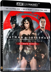 Batman v Superman: Dawn of Justice (2016) de Zack Snyder - Ultimate Edition - Packshot Blu-ray 4K Ultra HD