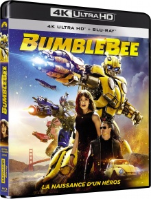 Bumblebee (2018) de Travis Knight - Packshot Blu-ray 4K Ultra HD