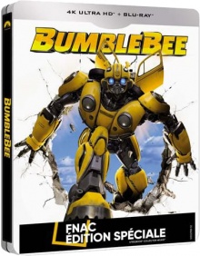 Bumblebee - Steelbook Édition Spéciale Fnac (2018) de Travis Knight - Packshot Blu-ray 4K Ultra HD