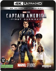 Captain America : First Avenger (2011) de Joe Johnston - Packshot Blu-ray 4K Ultra HD