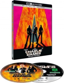 Charlie et ses drôles de dames (2000) de McG - Steelbook Exclusivité Fnac - Packshot Blu-ray 4K Ultra HD