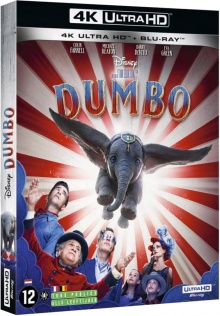 Dumbo (2019) de Tim Burton - Packshot Blu-ray 4K Ultra HD