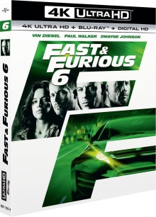 Fast & Furious 6 (2013) de Justin Lin - Packshot Blu-ray 4K Ultra HD