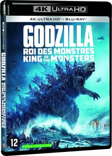 Godzilla II : Roi des Monstres (2019) de Michael Dougherty - Packshot Blu-ray 4K Ultra HD