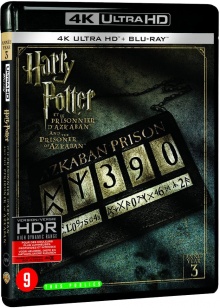Harry Potter et le prisonnier d'Azkaban (2004) de Alfonso Cuarón - Packshot Blu-ray 4K Ultra HD