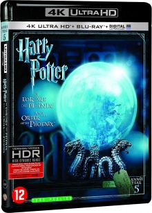 Harry Potter et l'Ordre du Phénix (2007) de David Yates - Packshot Blu-ray 4K Ultra HD