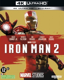 Iron Man 2 (2010) de Jon Favreau - Packshot Blu-ray 4K Ultra HD