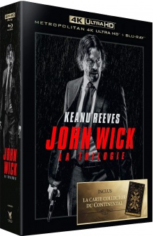 John Wick - La Trilogie - Packshot Blu-ray 4K Ultra HD