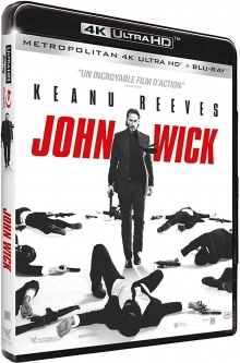 John Wick (2014) de Chad Stahelski - Packshot Blu-ray 4K Ultra HD