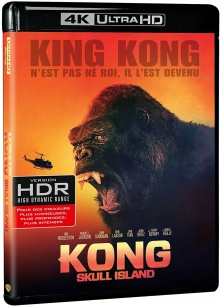 Kong : Skull Island (2017) de Jordan Vogt-Roberts - Packshot Blu-ray 4K Ultra HD