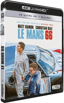 Le Mans 66 (2019) de James Mangold – Packshot Blu-ray 4K Ultra HD