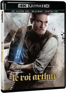 Le Roi Arthur : La Légende d'Excalibur (2017) de Guy Ritchie - Packshot Blu-ray 4K Ultra HD