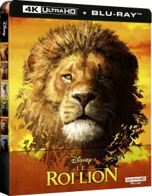 Le Roi Lion (2019) de Jon Favreau - Édition boîtier SteelBook - Packshot Blu-ray 4K Ultra HD