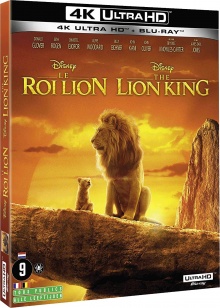 Le Roi Lion (2019) de Jon Favreau - Packshot Blu-ray 4K Ultra HD