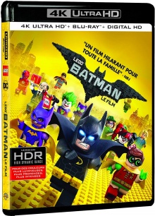 Lego Batman, le film (2017) de Chris McKay - Packshot Blu-ray 4K Ultra HD