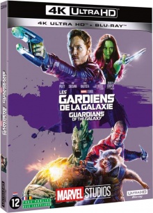 Les Gardiens de la Galaxie (2014) de James Gunn - Packshot Blu-ray 4K Ultra HD