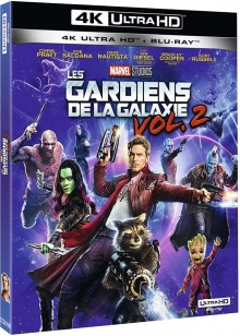 Les Gardiens de la galaxie Vol.2 (2017) de James Gunn - Packshot Blu-ray 4K Ultra HD
