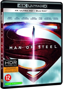 Man of Steel (2013) de Zack Snyder - Packshot Blu-ray 4K Ultra HD