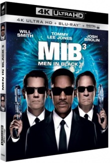 Men in Black 3 (2012) de Barry Sonnenfeld - Packshot Blu-ray 4K Ultra HD