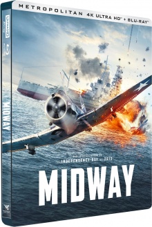 Midway (2019) de Roland Emmerich – Packshot Blu-ray 4K Ultra HD