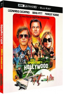 Once Upon a Time... in Hollywood (2019) de Quentin Tarantino - Packshot Blu-ray 4K Ultra HD
