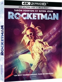 Rocketman (2019) de Dexter Fletcher - Packshot Blu-ray 4K Ultra HD