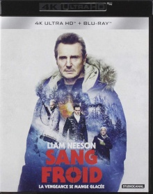 Sang froid (2019) de Hans Petter Moland - Packshot Blu-ray 4K Ultra HD