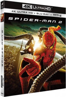 Spider-Man 2 (2004) de Sam Raimi - Packshot Blu-ray 4K Ultra HD