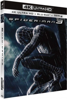 Spider-Man 3 (2007) de Sam Raimi - Packshot Blu-ray 4K Ultra HD
