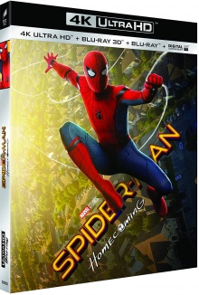 Spider-Man : Homecoming (2017) de Jon Watts - Packshot Blu-ray 4K Ultra HD