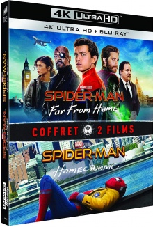 Spider-Man : Homecoming + Spider-Man : Far from Home - Packshot Blu-ray 4K Ultra HD