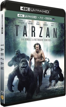 Tarzan (2016) de David Yates - Packshot Blu-ray 4K Ultra HD