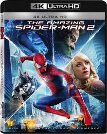The Amazing Spider-Man 2 : Le destin d'un héros (2014) de Marc Webb - Packshot Blu-ray 4K Ultra HD
