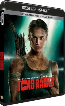 Tomb Raider (2018) de Roar Uthaug - Packshot Blu-ray 4K Ultra HD