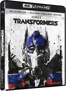 Transformers (2007) de Michael Bay - Packshot Blu-ray 4K Ultra HD