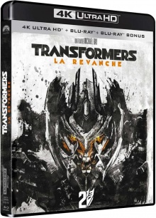 Transformers 2 : La revanche (2009) de Michael Bay - Packshot Blu-ray 4K Ultra HD